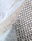 Pull beige chiné à maille fine et chaude