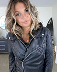 Perfecto 100% cuir noir 2&1 - 𝐌𝐚𝐫𝐢𝐧𝐚𝟒𝟒𝐟𝐚𝐦𝐢𝐥𝐲