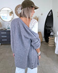 T-shirt blanc encolure en V au dos - 𝐌𝐚𝐫𝐢𝐧𝐚𝟒𝟒𝐟𝐚𝐦𝐢𝐥𝐲