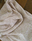 Bonnet beige chiné
