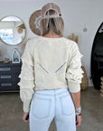 Pull beige à maille chaude - 𝐌𝐚𝐫𝐢𝐧𝐚𝟒𝟒𝐟𝐚𝐦𝐢𝐥𝐲
