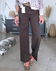 Pantalon palazzo marron - ๐๐๐ซ๐ข๐ง๐๐๐๐๐๐ฆ๐ข๐ฅ๐ฒ