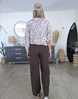 Pantalon palazzo marron - ๐๐๐ซ๐ข๐ง๐๐๐๐๐๐ฆ๐ข๐ฅ๐ฒ