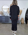 Robe noire à inscriptions - 𝐌𝐚𝐫𝐢𝐧𝐚𝟒𝟒𝐟𝐚𝐦𝐢𝐥𝐲