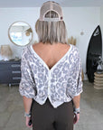 Cardigan à imprimé léopard double sens - 𝐌𝐚𝐫𝐢𝐧𝐚𝟒𝟒𝐟𝐚𝐦𝐢𝐥𝐲
