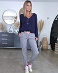 Pantalon chic à carreaux - 𝐌𝐚𝐫𝐢𝐧𝐚𝟒𝟒𝐟𝐚𝐦𝐢𝐥𝐲