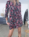 Robe à imprimé cachemire