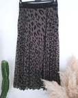 Jupe kaki à imprimé léopard - 𝐌𝐚𝐫𝐢𝐧𝐚𝟒𝟒𝐟𝐚𝐦𝐢𝐥𝐲