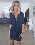 Robe bleu marine - 𝐌𝐚𝐫𝐢𝐧𝐚𝟒𝟒𝐟𝐚𝐦𝐢𝐥𝐲