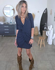 Robe bleu marine - 𝐌𝐚𝐫𝐢𝐧𝐚𝟒𝟒𝐟𝐚𝐦𝐢𝐥𝐲