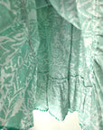 Robe blanche à imprimé vert vif - 𝐌𝐚𝐫𝐢𝐧𝐚𝟒𝟒𝐟𝐚𝐦𝐢𝐥𝐲
