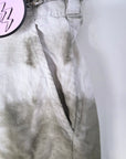 Short en lin tie and dye