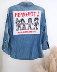Chemise bleue rock'n'roll - 𝐌𝐚𝐫𝐢𝐧𝐚𝟒𝟒𝐟𝐚𝐦𝐢𝐥𝐲