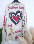 Veste longue en suédine à tags - 𝐌𝐚𝐫𝐢𝐧𝐚𝟒𝟒𝐟𝐚𝐦𝐢𝐥𝐲