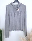 Cardigan gris "love"