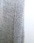 Cardigan gris "love"