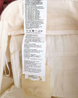 Pantalon écru taille asymétrique