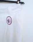 Pantalon blanc à jambes droites - 𝐌𝐚𝐫𝐢𝐧𝐚𝟒𝟒𝐟𝐚𝐦𝐢𝐥𝐲