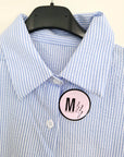 Chemise à rayures bleu ciel dos coeur - 𝐌𝐚𝐫𝐢𝐧𝐚𝟒𝟒𝐟𝐚𝐦𝐢𝐥𝐲