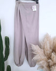 Pantalon 2&1 Bermuda beige-gris