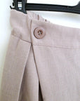 Pantalon 2&1 Bermuda beige-gris