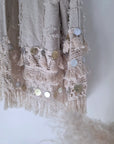 Veste beige en maille