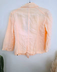 Perfecto en tissu orange