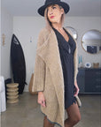 Gilet doux dorés