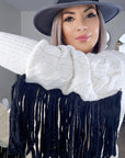 Pull à franges