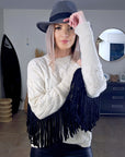 Pull à franges
