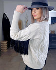 Pull à franges