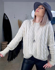 Pull à franges