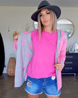 Cardigan reversible à tag - 𝐌𝐚𝐫𝐢𝐧𝐚𝟒𝟒𝐟𝐚𝐦𝐢𝐥𝐲