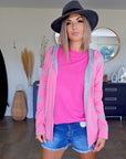Cardigan reversible à tag - 𝐌𝐚𝐫𝐢𝐧𝐚𝟒𝟒𝐟𝐚𝐦𝐢𝐥𝐲