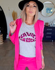 Veste chic fuchsia - 𝐌𝐚𝐫𝐢𝐧𝐚𝟒𝟒𝐟𝐚𝐦𝐢𝐥𝐲