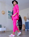 Veste chic fuchsia - 𝐌𝐚𝐫𝐢𝐧𝐚𝟒𝟒𝐟𝐚𝐦𝐢𝐥𝐲