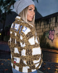 ❣️Manteau teddy bouclette à tags - 𝐌𝐚𝐫𝐢𝐧𝐚𝟒𝟒𝐟𝐚𝐦𝐢𝐥𝐲
