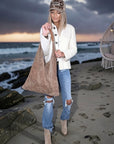 Veste en bouclette écrue - 𝐌𝐚𝐫𝐢𝐧𝐚𝟒𝟒𝐟𝐚𝐦𝐢𝐥𝐲