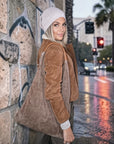 Sac cabas 100% cuir marron taupe - 𝐌𝐚𝐫𝐢𝐧𝐚𝟒𝟒𝐟𝐚𝐦𝐢𝐥𝐲