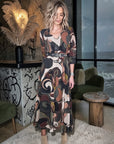 Robe longue à imprimé camouflage - 𝐌𝐚𝐫𝐢𝐧𝐚𝟒𝟒𝐟𝐚𝐦𝐢𝐥𝐲