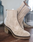 Bottines Janis beiges 100% cuir - ๐๐๐ซ๐ข๐ง๐๐๐๐๐๐ฆ๐ข๐ฅ๐ฒ