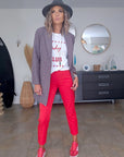 Manteau chaud pied-de-poule - 𝐌𝐚𝐫𝐢𝐧𝐚𝟒𝟒𝐟𝐚𝐦𝐢𝐥𝐲