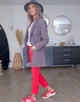 Manteau chaud pied-de-poule - 𝐌𝐚𝐫𝐢𝐧𝐚𝟒𝟒𝐟𝐚𝐦𝐢𝐥𝐲