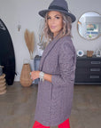 Manteau chaud pied-de-poule - 𝐌𝐚𝐫𝐢𝐧𝐚𝟒𝟒𝐟𝐚𝐦𝐢𝐥𝐲