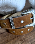Ceinture velours ras marron - 𝐌𝐚𝐫𝐢𝐧𝐚𝟒𝟒𝐟𝐚𝐦𝐢𝐥𝐲
