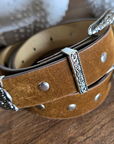 Ceinture velours ras marron - 𝐌𝐚𝐫𝐢𝐧𝐚𝟒𝟒𝐟𝐚𝐦𝐢𝐥𝐲