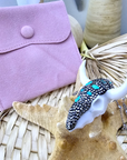 Sautoir buffle blanc et turquoise - 𝐌𝐚𝐫𝐢𝐧𝐚𝟒𝟒𝐟𝐚𝐦𝐢𝐥𝐲