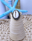 Bague coquillage - 𝐌𝐚𝐫𝐢𝐧𝐚𝟒𝟒𝐟𝐚𝐦𝐢𝐥𝐲