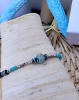 Bracelet bleu turquoise DORIANE - 𝐌𝐚𝐫𝐢𝐧𝐚𝟒𝟒𝐟𝐚𝐦𝐢𝐥𝐲