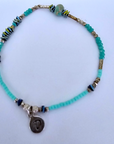Bracelet bleu turquoise DORIANE - 𝐌𝐚𝐫𝐢𝐧𝐚𝟒𝟒𝐟𝐚𝐦𝐢𝐥𝐲